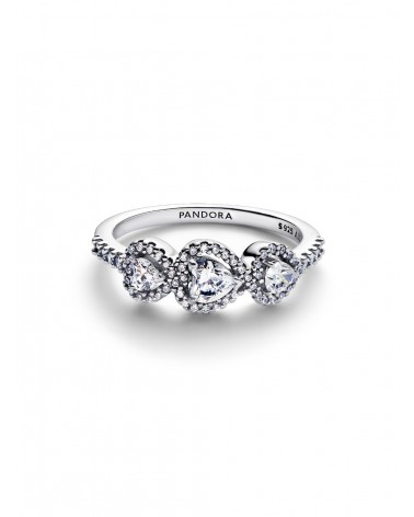 Anillo Pandora Trilogía de Corazones y Halo 194413C01 - foto 2