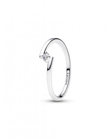 Anillo Pandora Solitario Abierto 195110C01