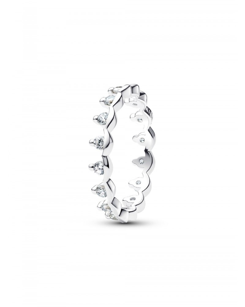 Anillo Pandora de Banda Real Brillante 195113C01