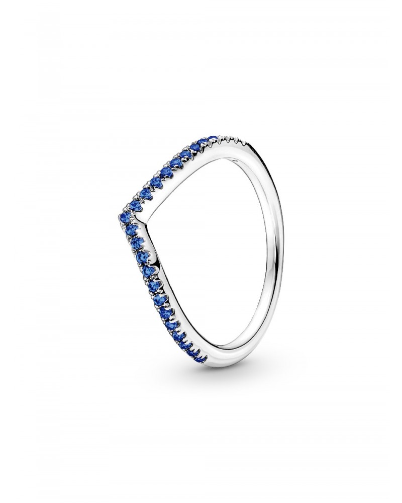 Anillo Pandora Deseo Reluciente Azul 196316C02