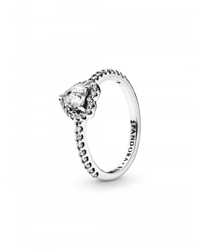 Anillo Pandora Corazón en Relieve 198421C01