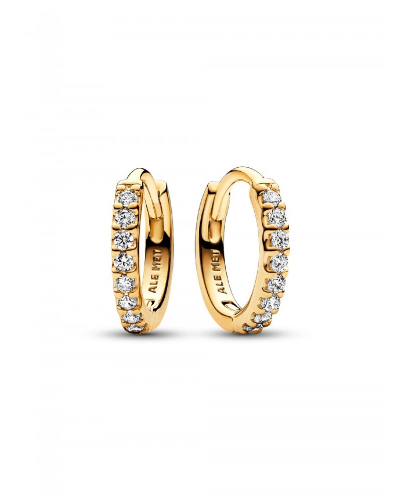 Pendientes de Aro Abrazo Brillante Pandora 263015C01