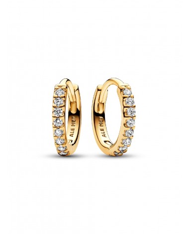 Pendientes de Aro Abrazo Brillante Pandora 263015C01