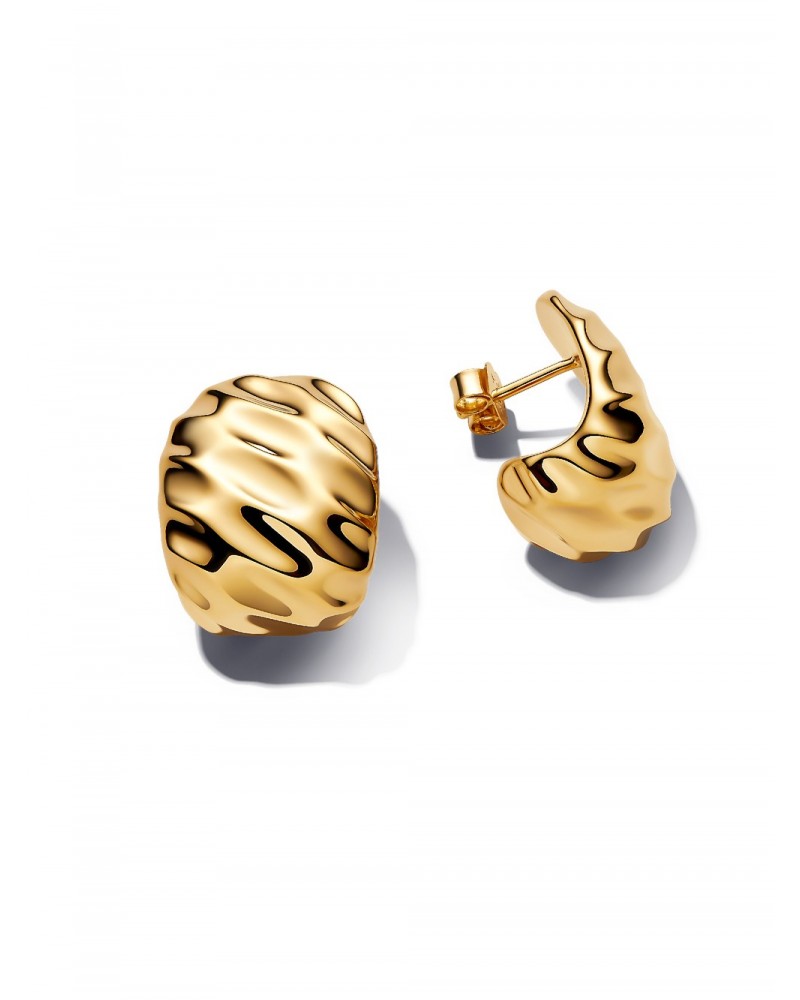 Pendientes de Aro Ancho Ondulados Pandora 263879C00