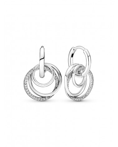 Pendientes de Aro Círculo Familiar Siempre Pandora 291156C01