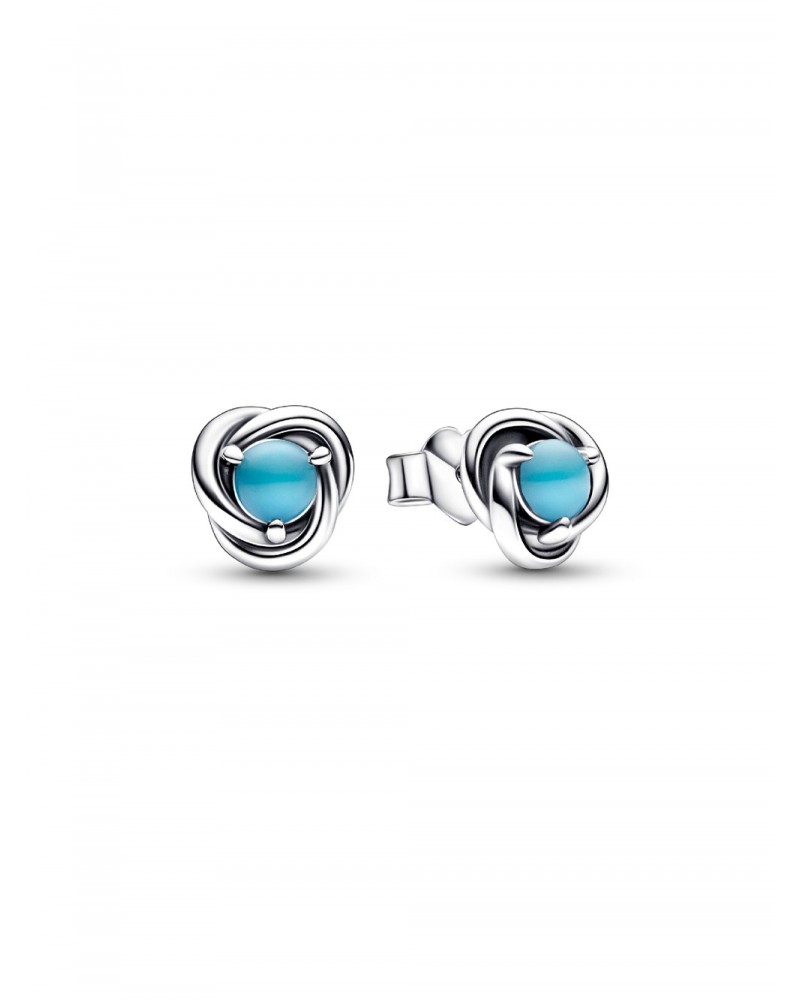 Pendientes de botón Círculo Eternity Diciembre Pandora 292335C02
