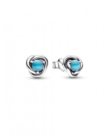 Pendientes de botón Círculo Eternity Diciembre Pandora 292335C02
