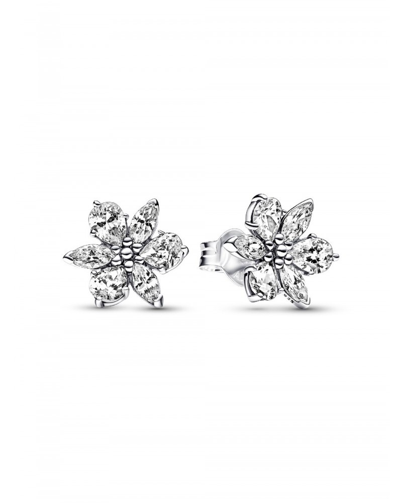 Pendientes de Botón Herbario Brillante Pandora 292633C01