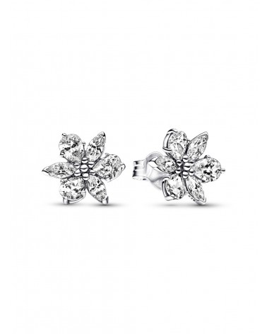Pendientes de Botón Herbario Brillante Pandora 292633C01