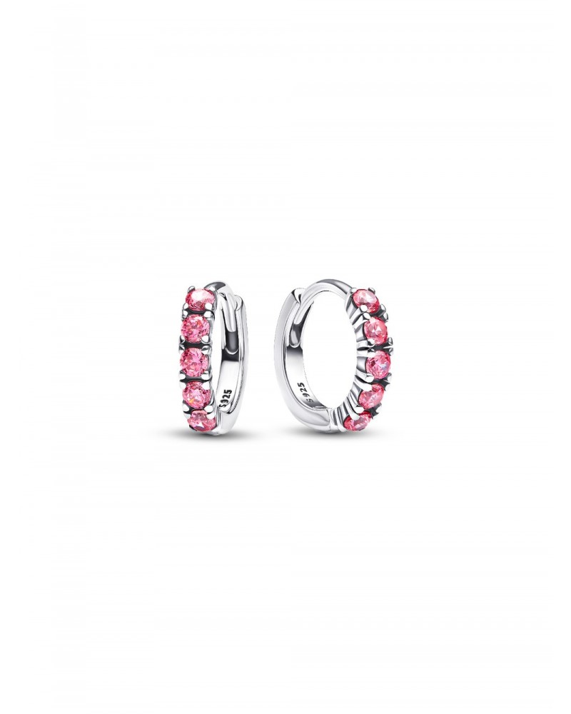Pendientes Pandora Abrazo Rosa Claro 293849C02