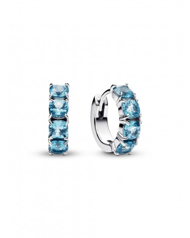 Pendientes de Aro Azul Claro Pandora 293851C01