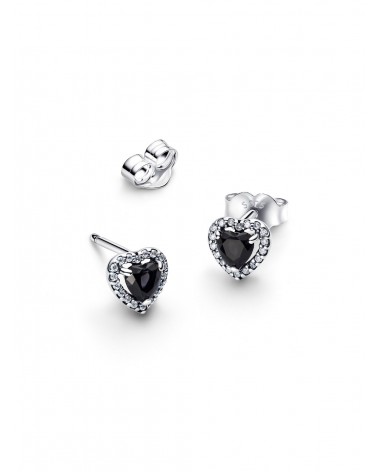 Pendientes de Botón Corazón Elevado Pandora 298427C03 - foto 2
