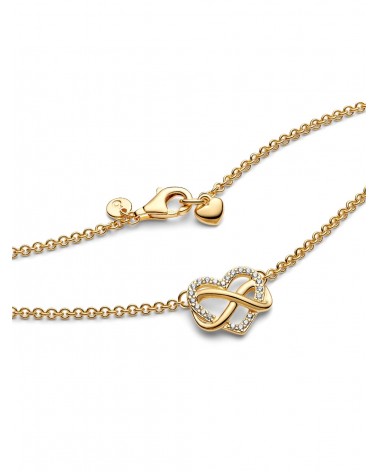 Collar Pandora Corazón Infinito Brillante 362666C01 - foto 3