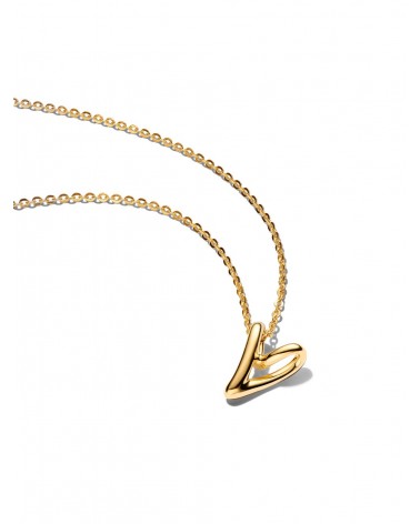Collar Pandora Corazón Pequeño Forma Orgánica 364360C00