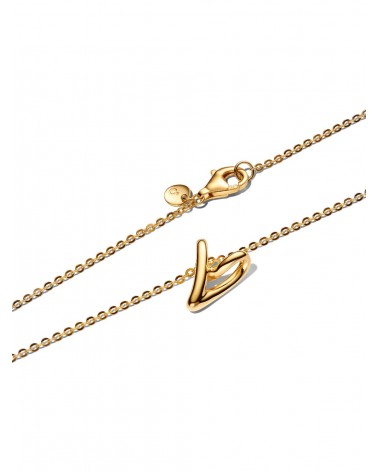 Collar Pandora Corazón Pequeño Forma Orgánica 364360C00 - foto 2