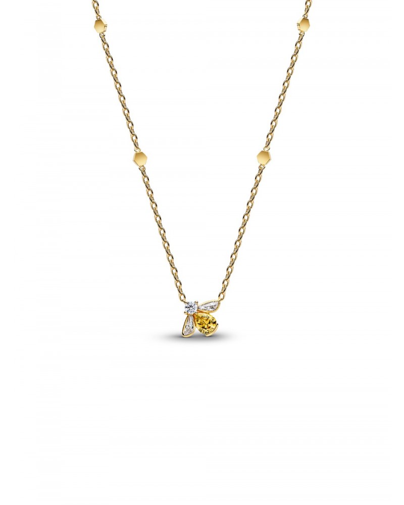 Collar Pandora Abeja Miel 364560C01
