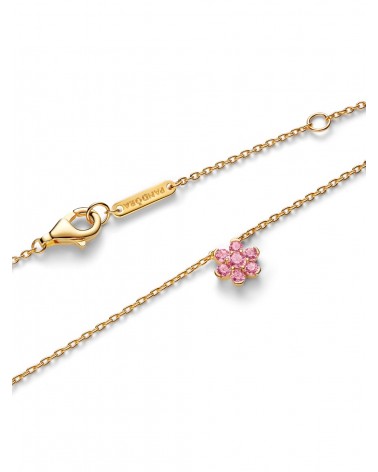 Collar Pandora con Colgante Flor Rosa Brillante 365116C01 - foto 3