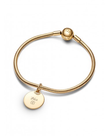 Charm Pandora Colgante Etiqueta Redonda Grabable 368610C00 - foto 2