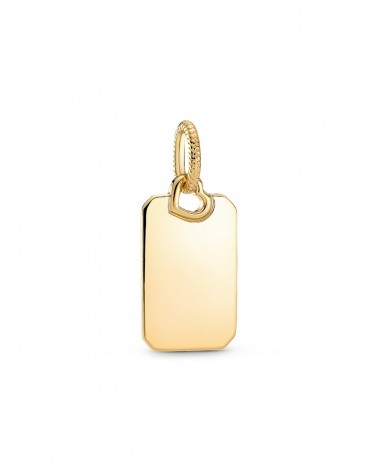 Colgante Pandora Etiqueta Rectangular Grabable 368611C00