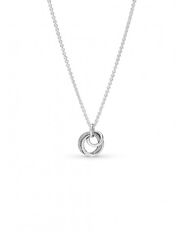 Collar Pandora con Colgante Familia Unida para Siempre 391455C01