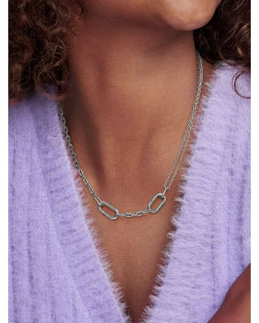 Collar de Cadena de Eslabones Doble Link Pandora ME 392303C00 - foto 2