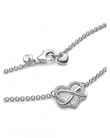 Collar Pandora Corazón Infinito Brillante 392666C01 - foto 2