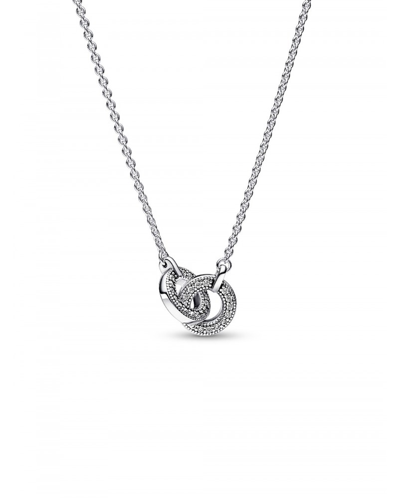 Collar Pavé Entrelazado Pandora Signature 392736C01