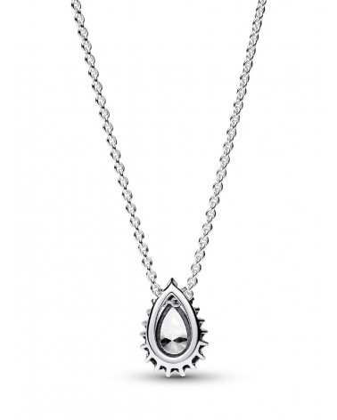 Collar Pandora Halo Brillante Corte Pera 392832C01 - foto 2