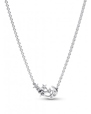 Collar Pandora Luna y Estrella Brillantes 392991C01 - foto 2
