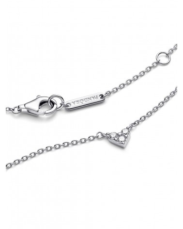 Collar Pandora Corazón triple Gema 393014C01 - foto 3