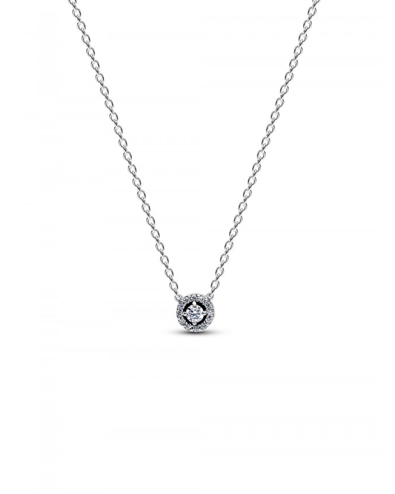 Collar Pandora Halo de Pavé Redondo 393548C01