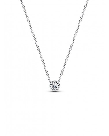 Collar Pandora Halo de Pavé Redondo 393548C01 - foto 2