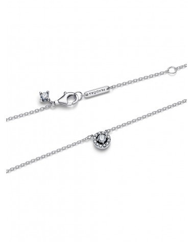 Collar Pandora Halo de Pavé Redondo 393548C01 - foto 3