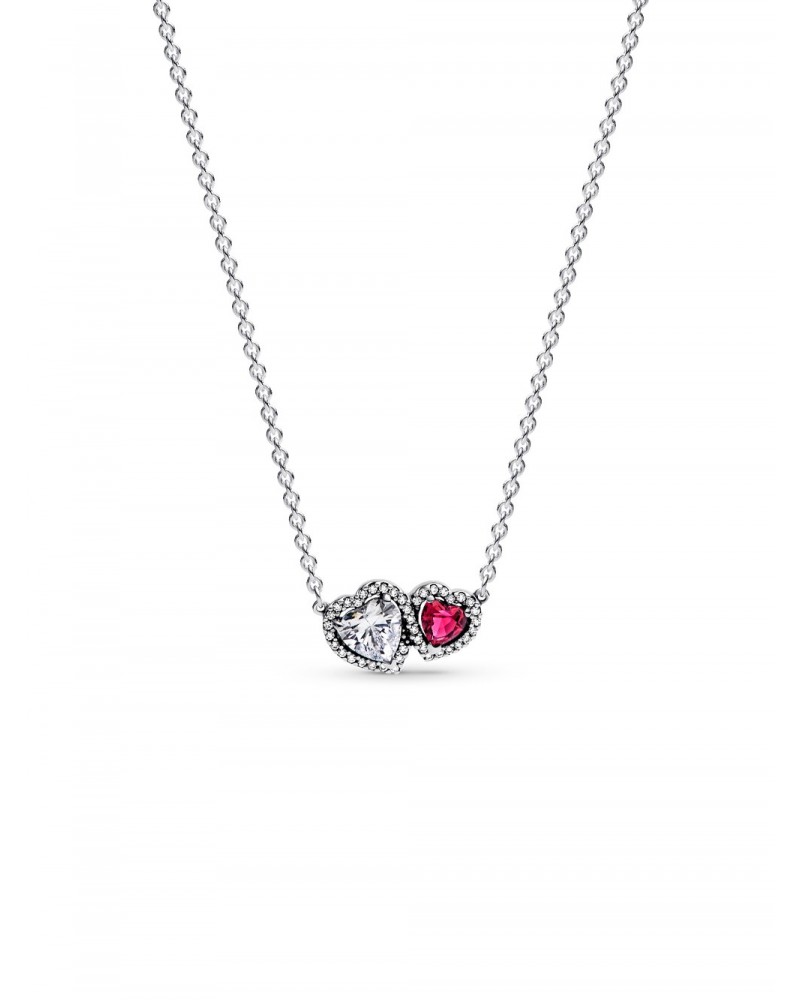 Collar Pandora Halo Corazones 393632C01