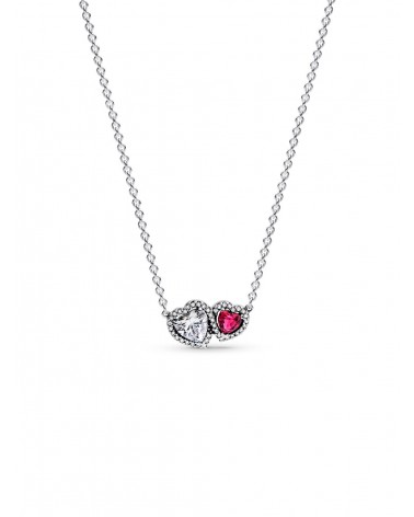 Collar Pandora Halo Corazones 393632C01