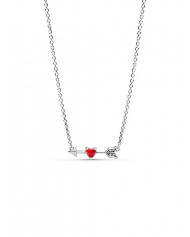 Collar Pandora Flecha y Corazón Cristal de Murano 393669C01