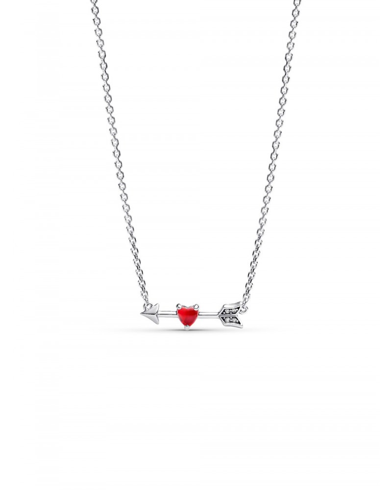 Collar Pandora Flecha y Corazón Cristal de Murano 393669C01