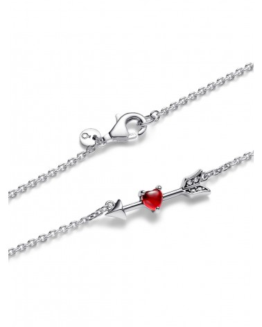 Collar Pandora Flecha y Corazón Cristal de Murano 393669C01 - foto 3