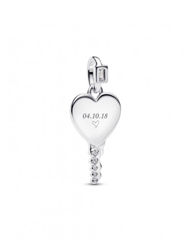 Colgante Pandora Etiqueta Grabable Llave Corazón 394353C01 - foto 2