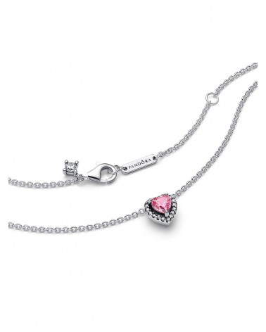 Collar Pandora Corazón en Relieve 398425C02 - foto 3