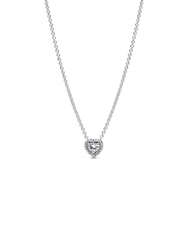 Collar Pandora Corazón en Relieve 398425C01