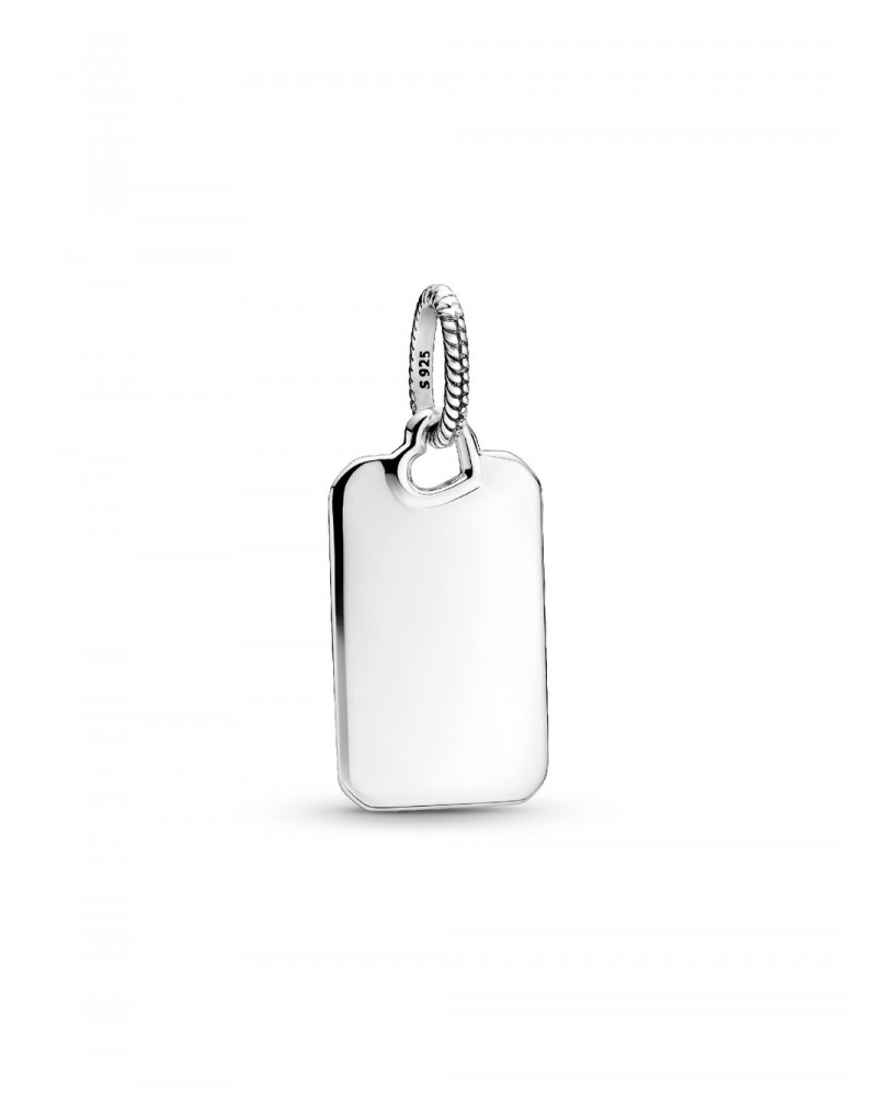 Colgante Pandora Etiqueta Rectangular Grabable 398611C00