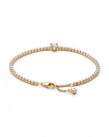 Pulsera Pandora de Tenis Corazón Brillante 560041C01 - foto 2