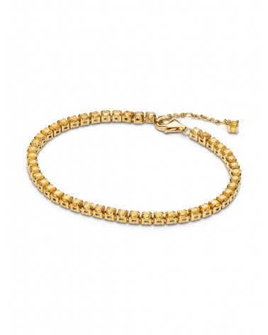 Pulsera Pandora Tenis Amarillo Brillante 561469C03