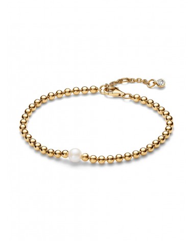 Pulsera Pandora Perlas Cultivadas de Agua Dulce Tratadas y Esferas 563173C01
