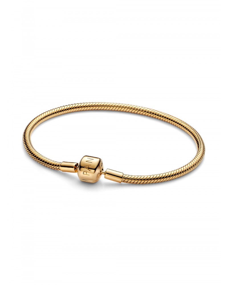Pulsera Pandora Moments Cadena de Serpiente con Cierre de Barril 563390C00