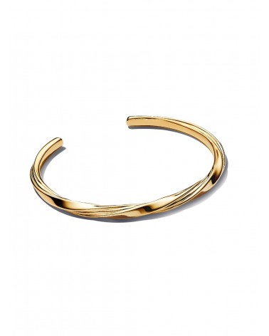 Pulsera Pandora Rígida Abierta Entrelazada 563869C00 - foto 2
