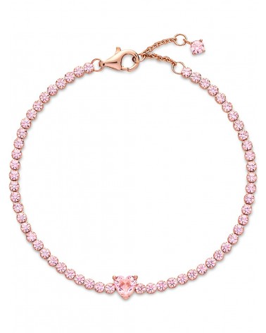 Pulsera Pandora de Tenis Corazón Brillante 580041C01 - foto 2