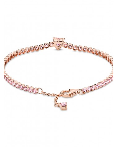 Pulsera Pandora de Tenis Corazón Brillante 580041C01 - foto 3
