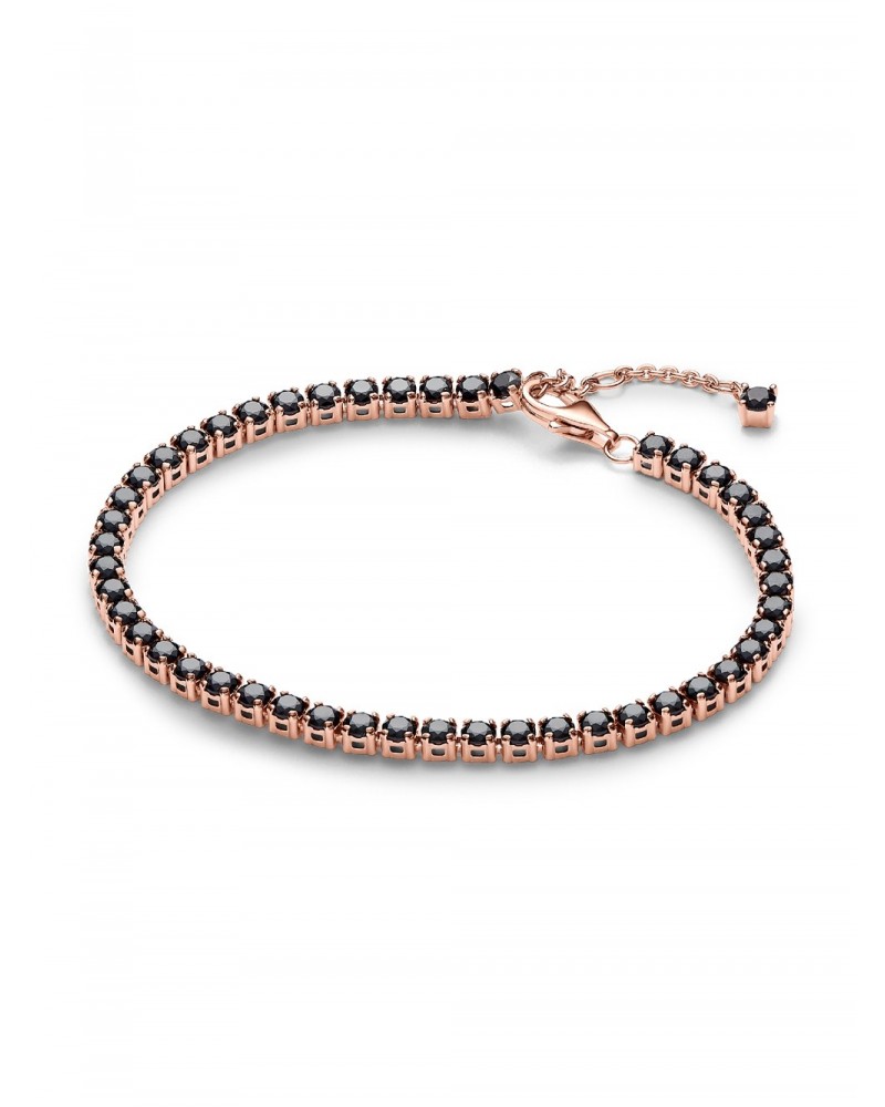Pulsera Pandora de Tenis Brillante Negra 581469C02
